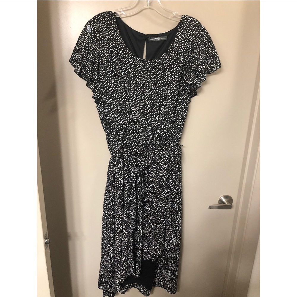 Black and White Polka Dot Dress